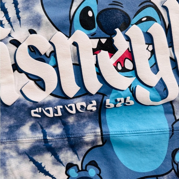 Unisex Disneyland Stitch 626 Experiment Blue Tie-Dye Spirit Jersey Size Small - Picture 8 of 10